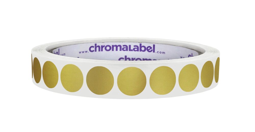 5863 1/2 Inch Circle Sticker Labels Easy to Write On Colored Sticker Dots